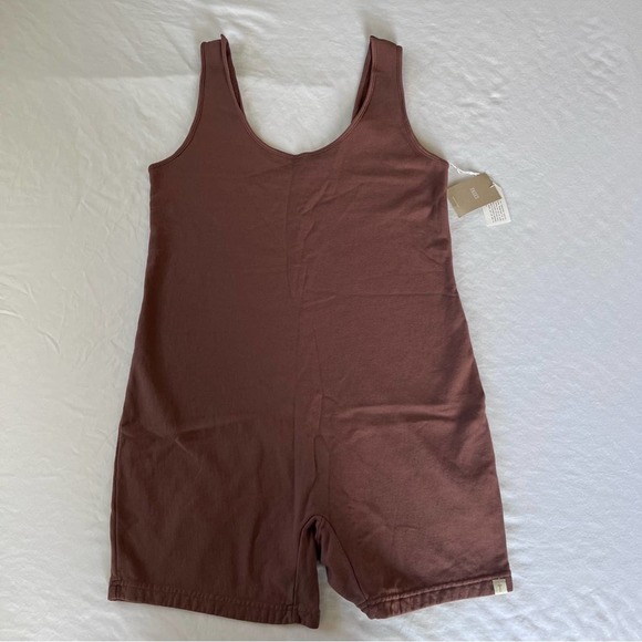 TKEES Brown Sleeveless Romper - Picture 7 of 11